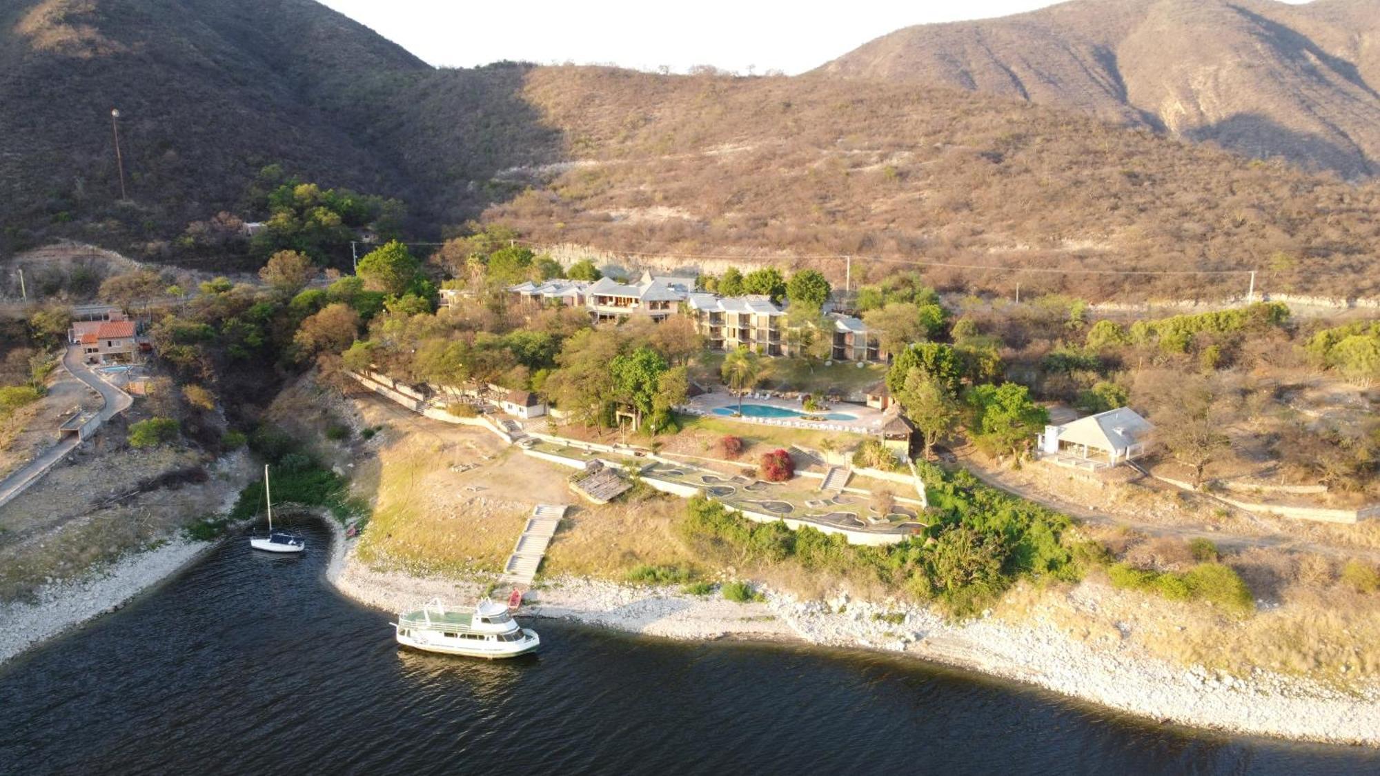 Hotel Del Dique Cabra Corral Esterno foto